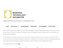 Tablet Screenshot of bozeman.com