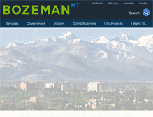 Tablet Screenshot of bozeman.net